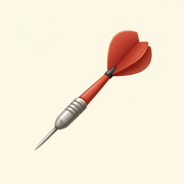 dart — illustrated flashcard