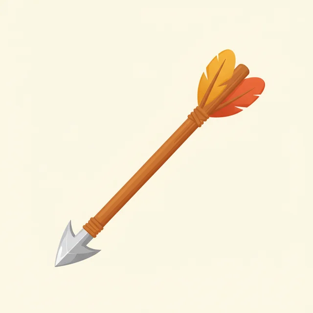 arrow — illustrated flashcard