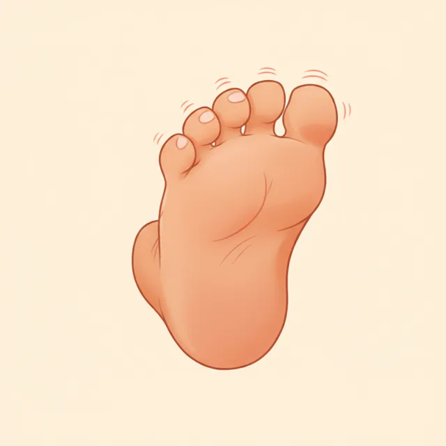foot — illustrated flashcard