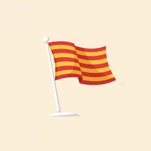 flag — illustrated flashcard
