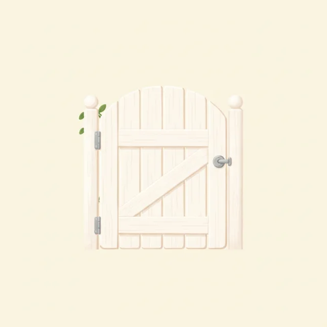 gate — illustrated flashcard