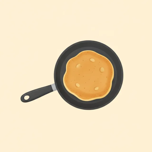 pan — illustrated flashcard
