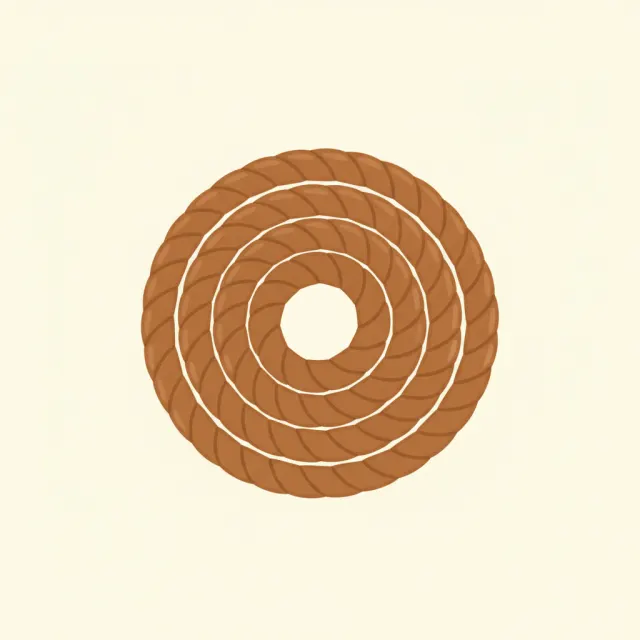 rope — illustrated flashcard