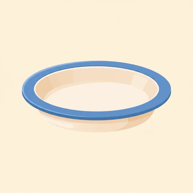 dish — illustrated flashcard