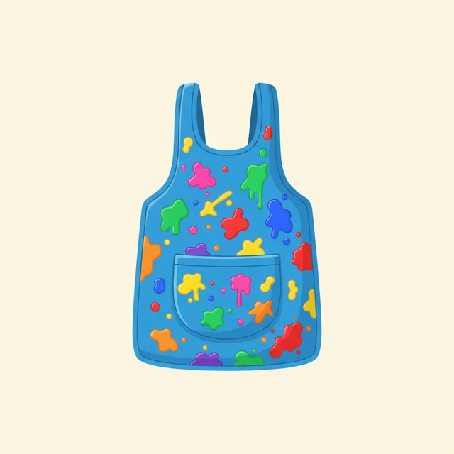 smock — illustrated flashcard
