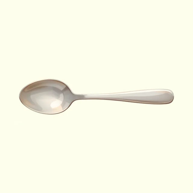 spoon — illustrated flashcard