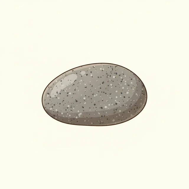 stone — illustrated flashcard