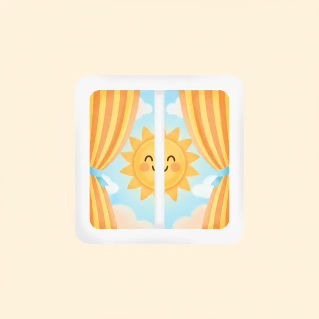 window — illustrated flashcard