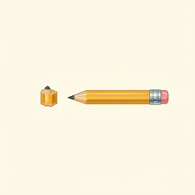 short — illustrated flashcard