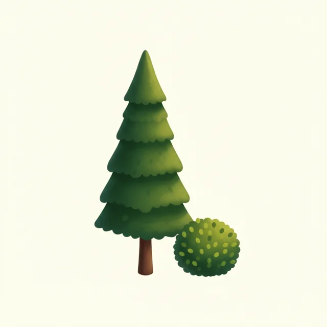 tall — illustrated flashcard