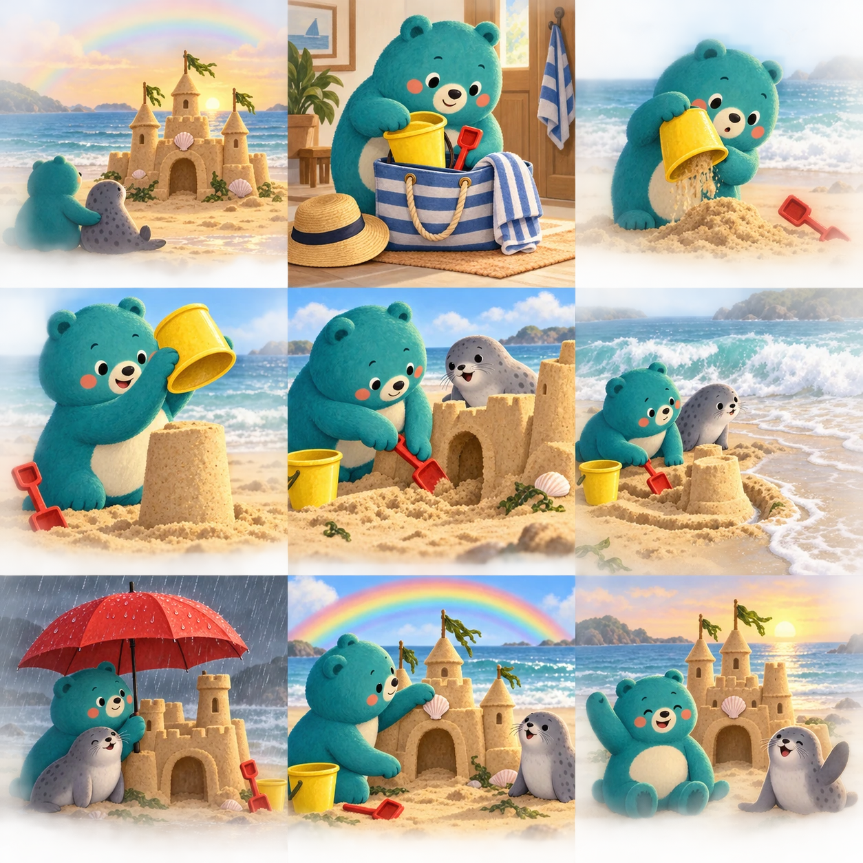 Cover art for Buddy's Beach Day
