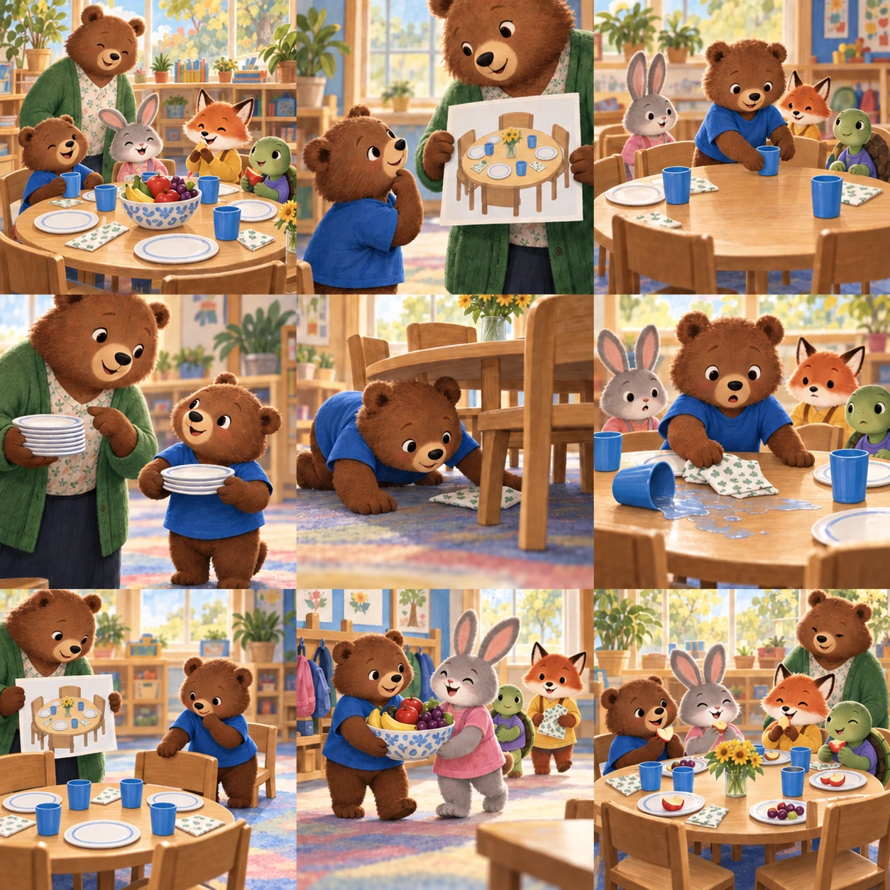 Cover art for Gus Sets the Table