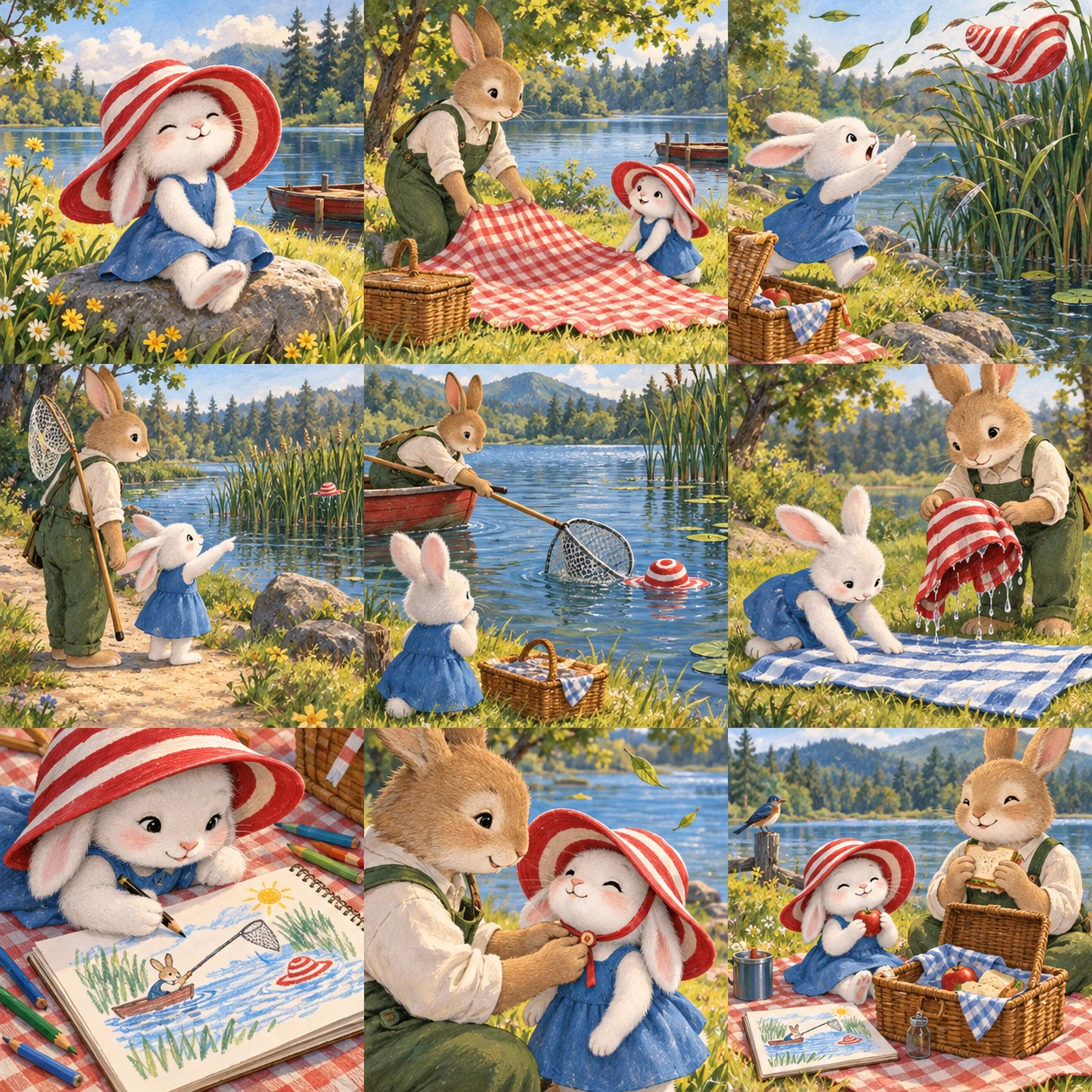 Cover art for Nell's Striped Hat