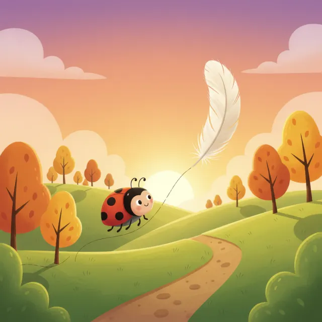 Cover art for Dot and the Feather