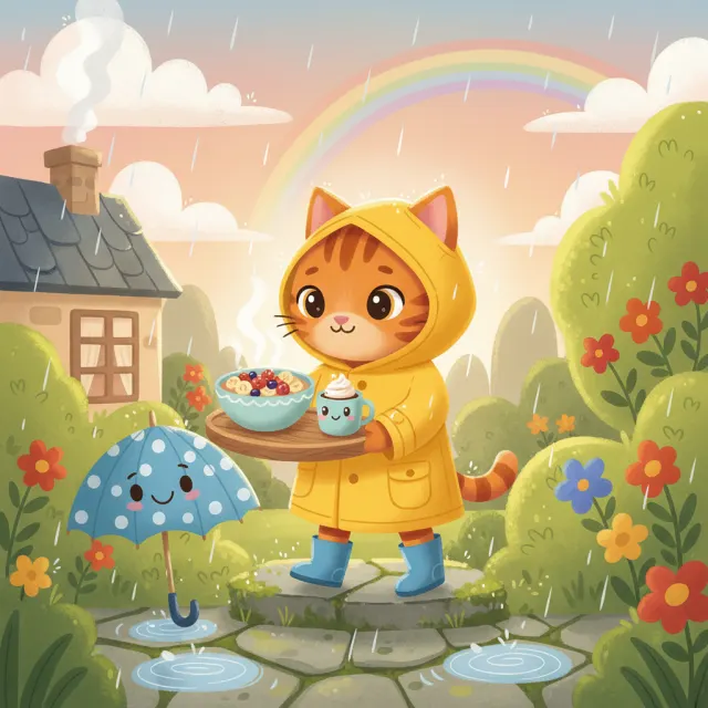 Cover art for Mimi's Rainy Breakfast