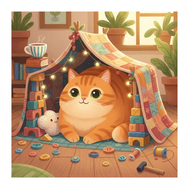Cover art for Momo's Cozy Fort