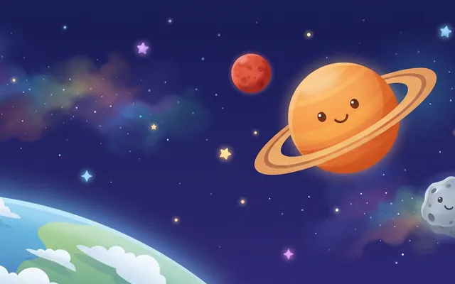 Little Words space game artwork